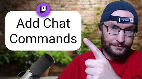 How to Add Chat Commands for Twitch and YouTube .